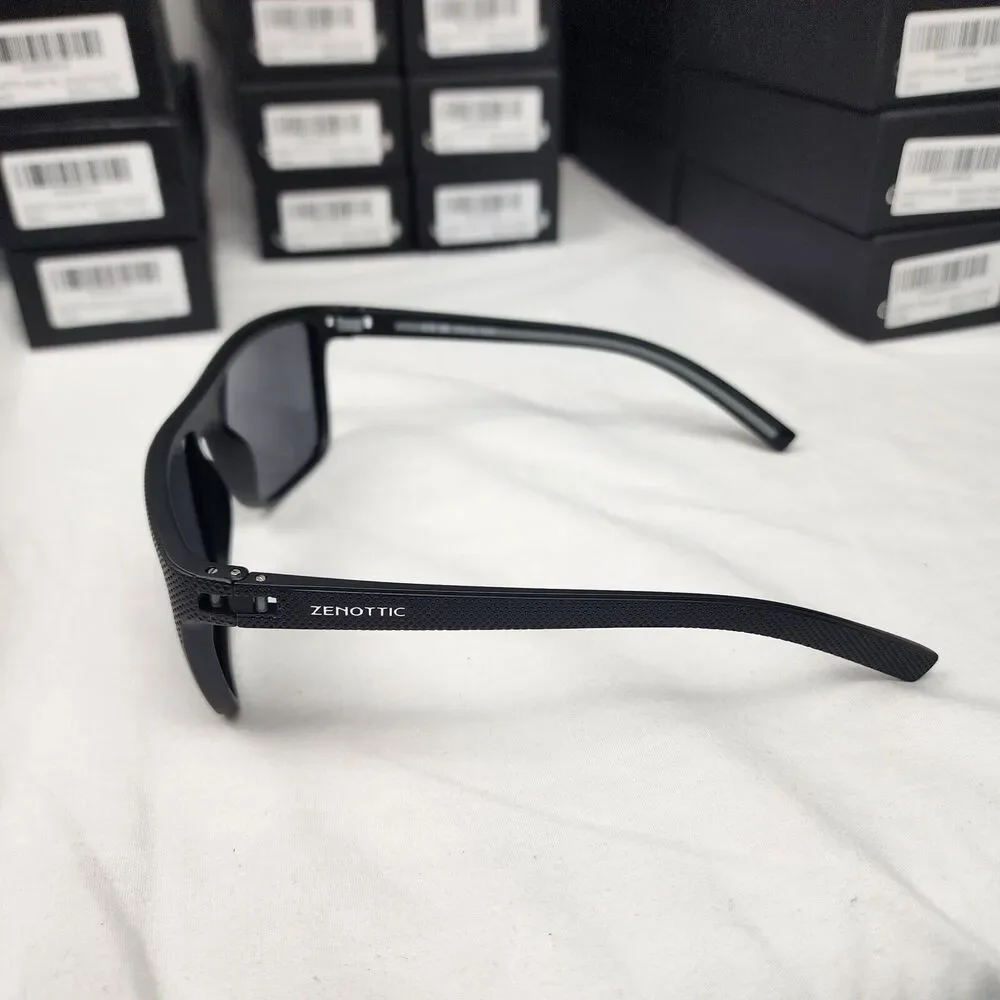 ZENOTTIC Polarized Sunglasses for Men Lightweight UV400 Square Sun Glasses